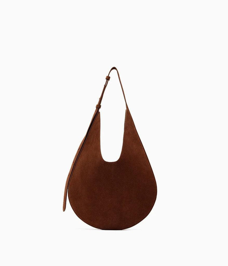Aesther Ekme-Hobo Suede Cocoa-dgallerystore