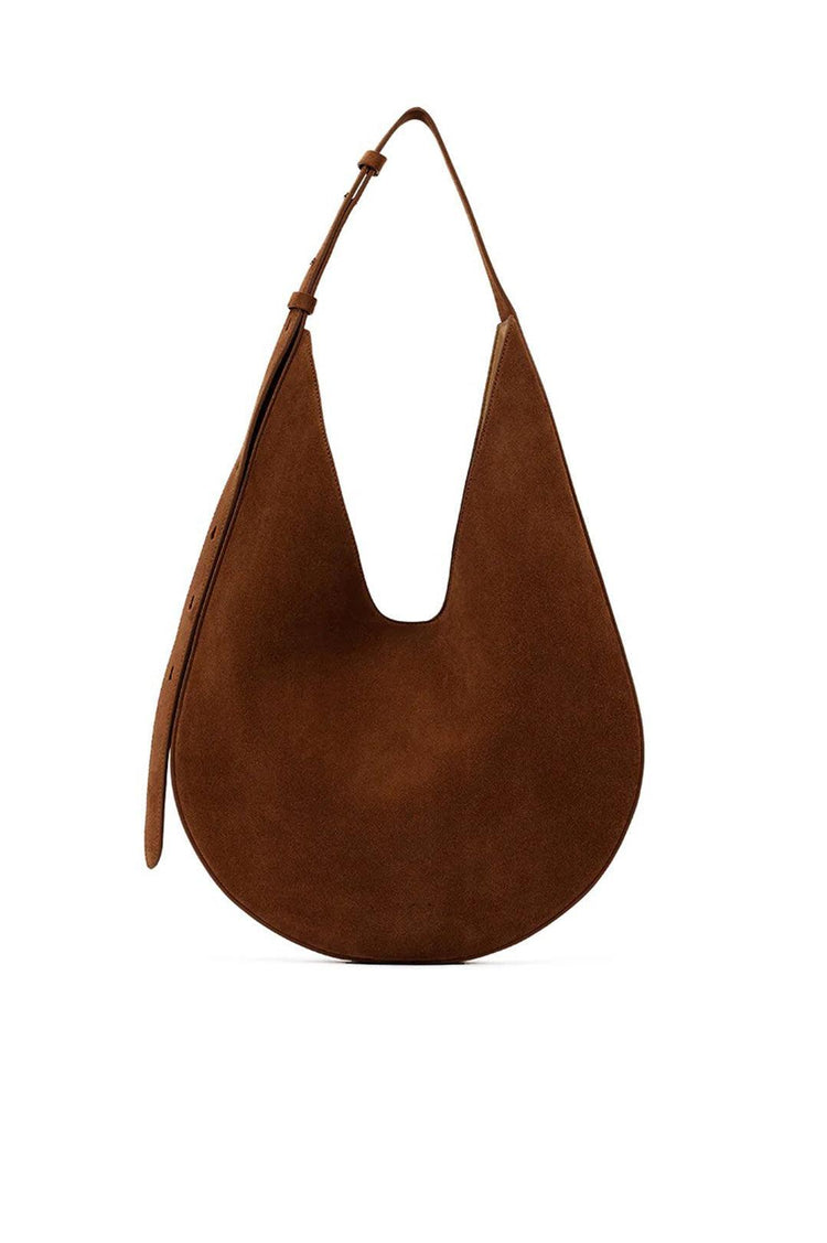 Aesther Ekme-Hobo Suede Cocoa-dgallerystore