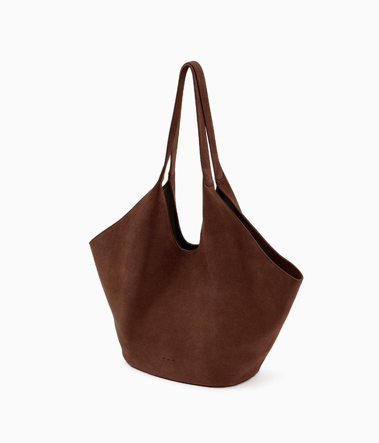 Aesther Ekme-Phantom tote suede cocoa-dgallerystore