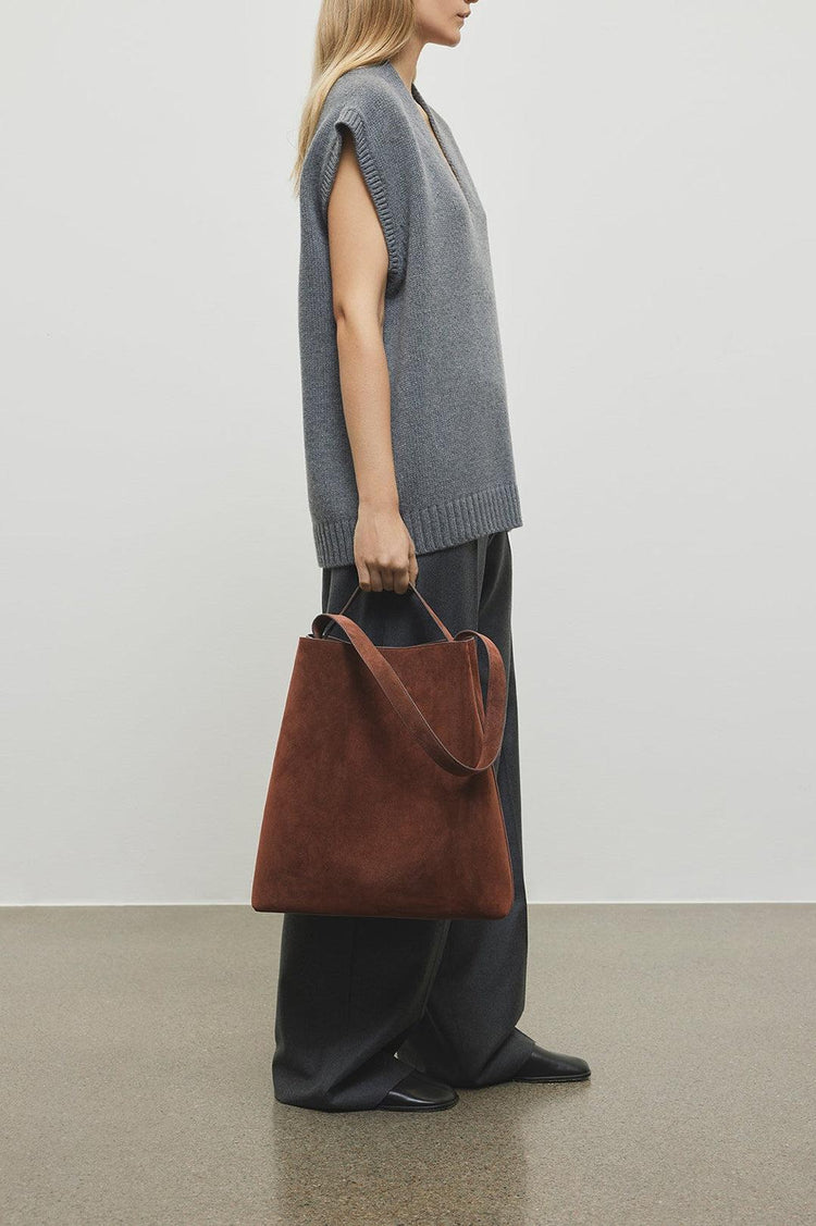 Aesther Ekme-Sac suede cocoa-dgallerystore