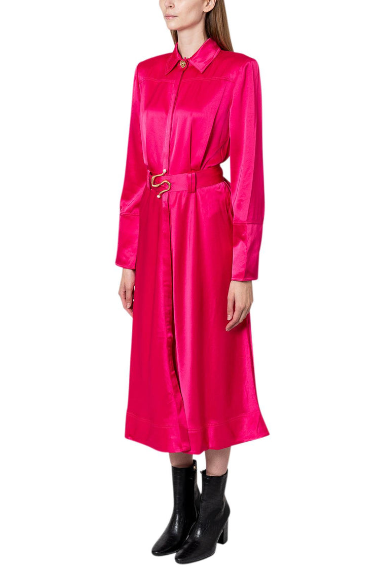 Aje-Echo belted midi short dress-dgallerystore