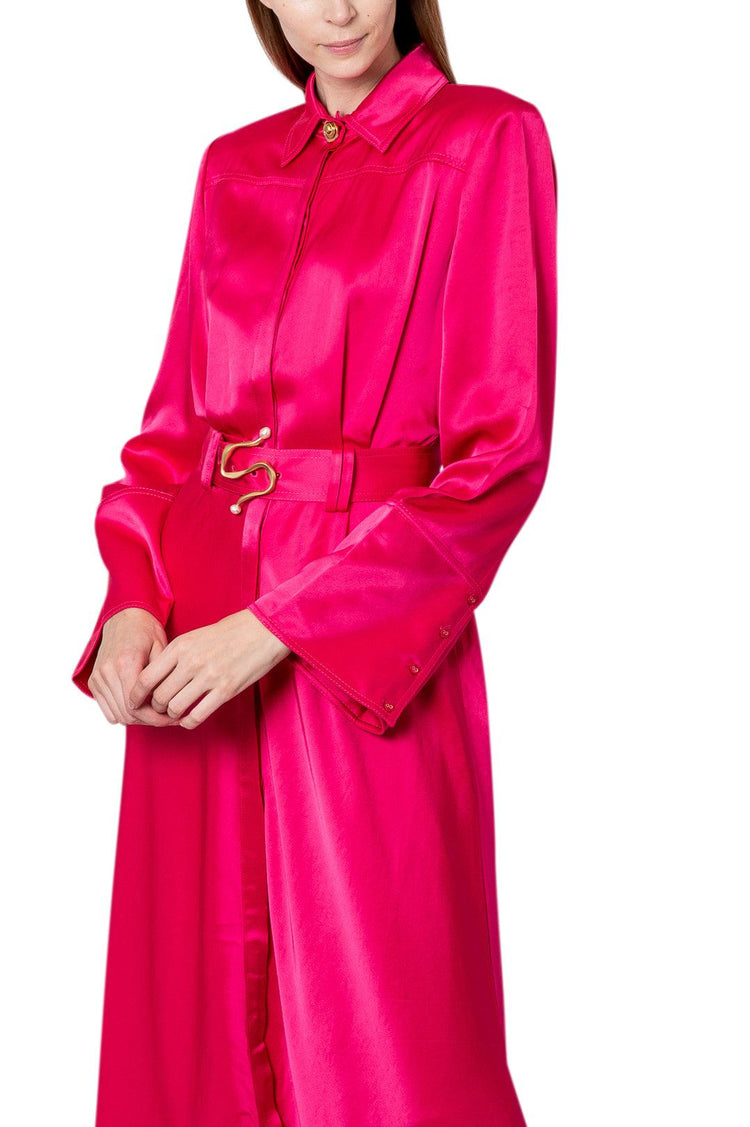 Aje-Echo belted midi short dress-dgallerystore