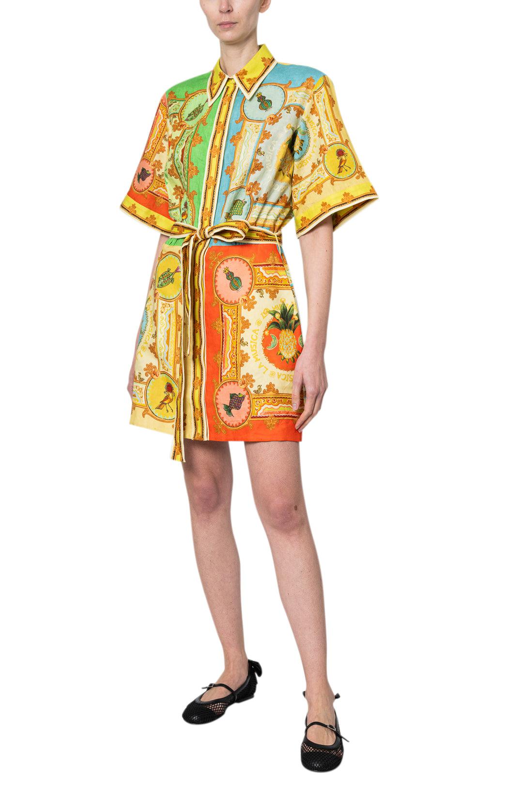alemais la musica mini dress Alemais LA MUSICA MINI DRESS - Shirt dress - multi/multi-coloured