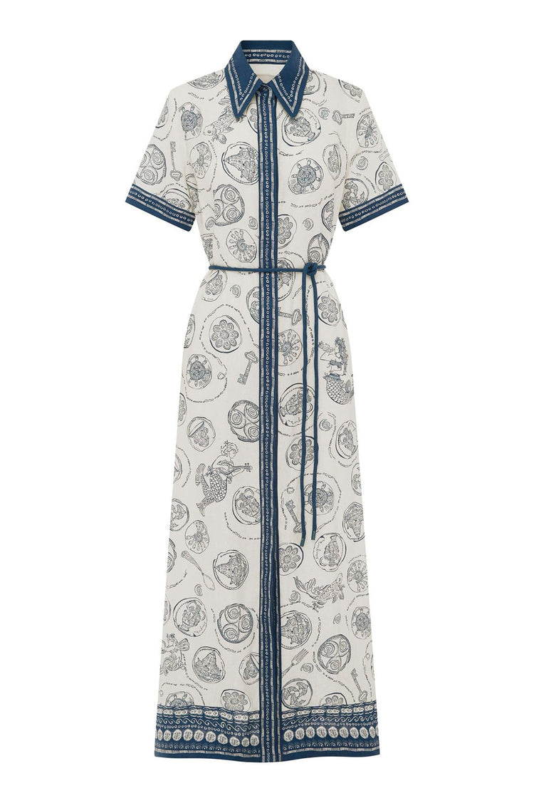 Alemais-Lucky shirt dress-dgallerystore