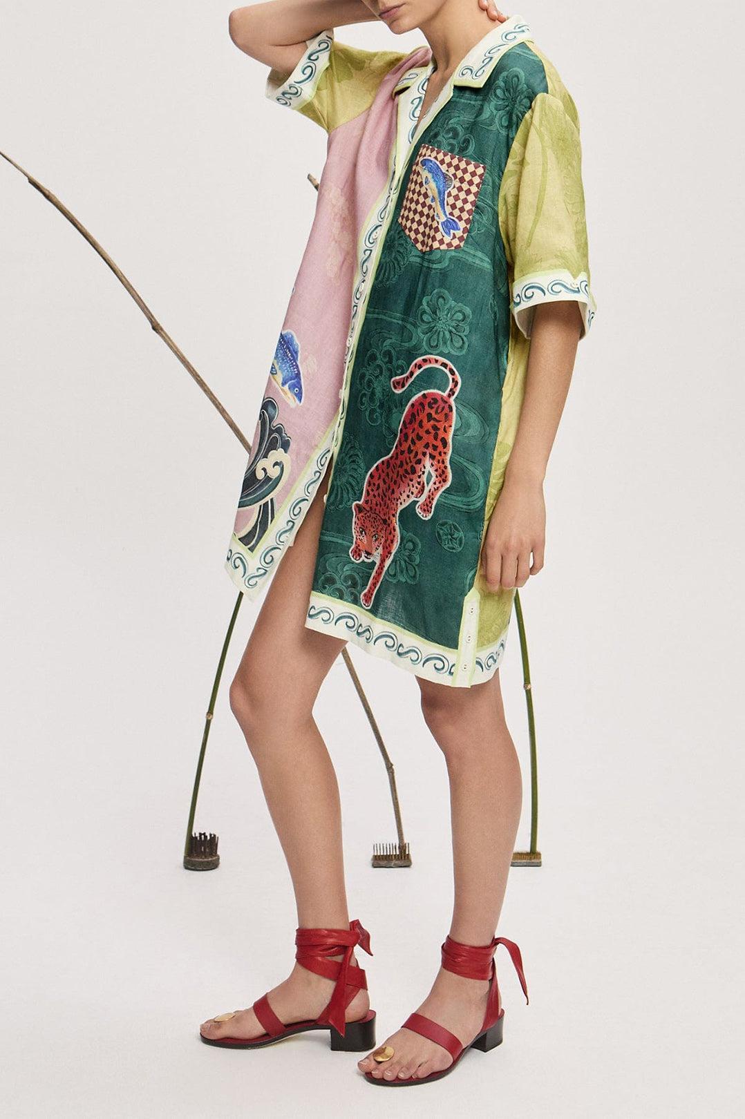 Alemais-Rochester mini shirtdress-dgallerystore