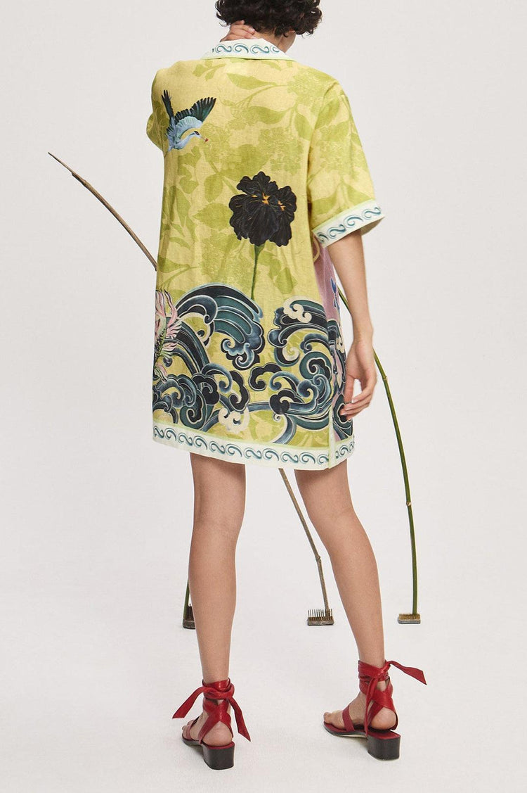 Alemais-Rochester mini shirtdress-dgallerystore