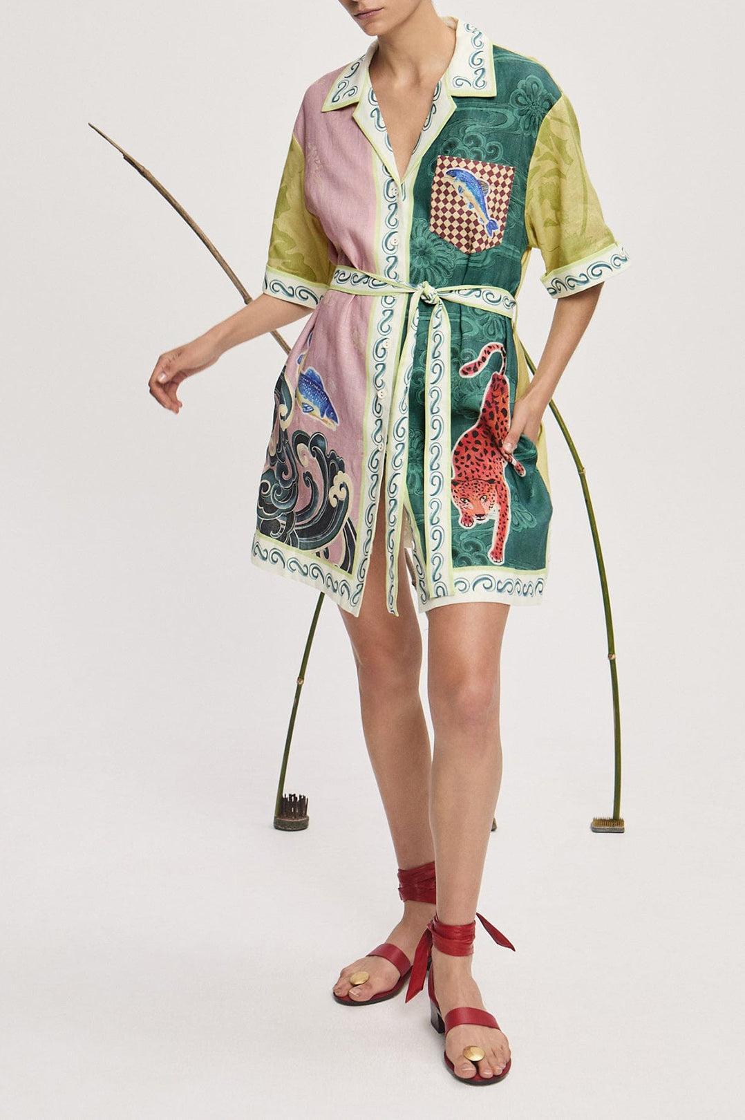 Alemais-Rochester mini shirtdress-dgallerystore