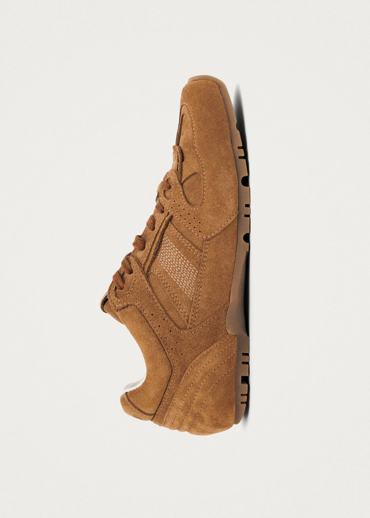 Alohas-Tb.56 Suede Tan Leather Sneakers-dgallerystore
