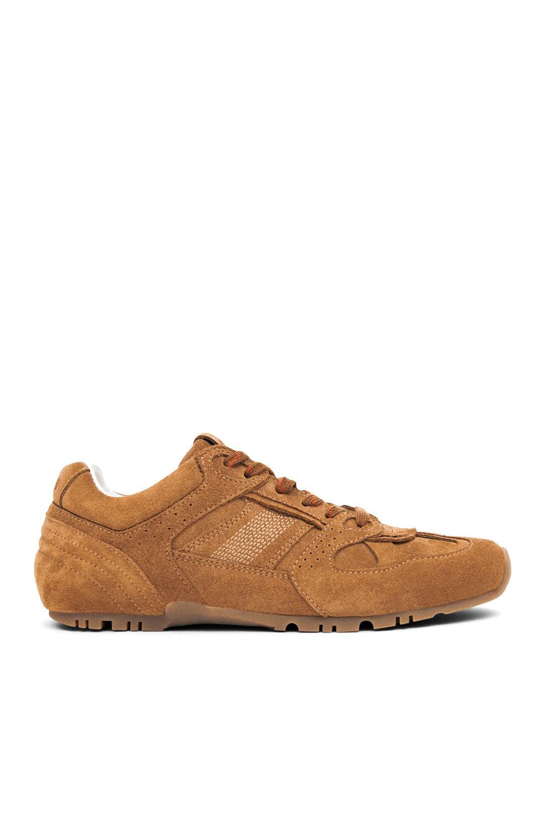Alohas-Tb.56 Suede Tan Leather Sneakers-dgallerystore