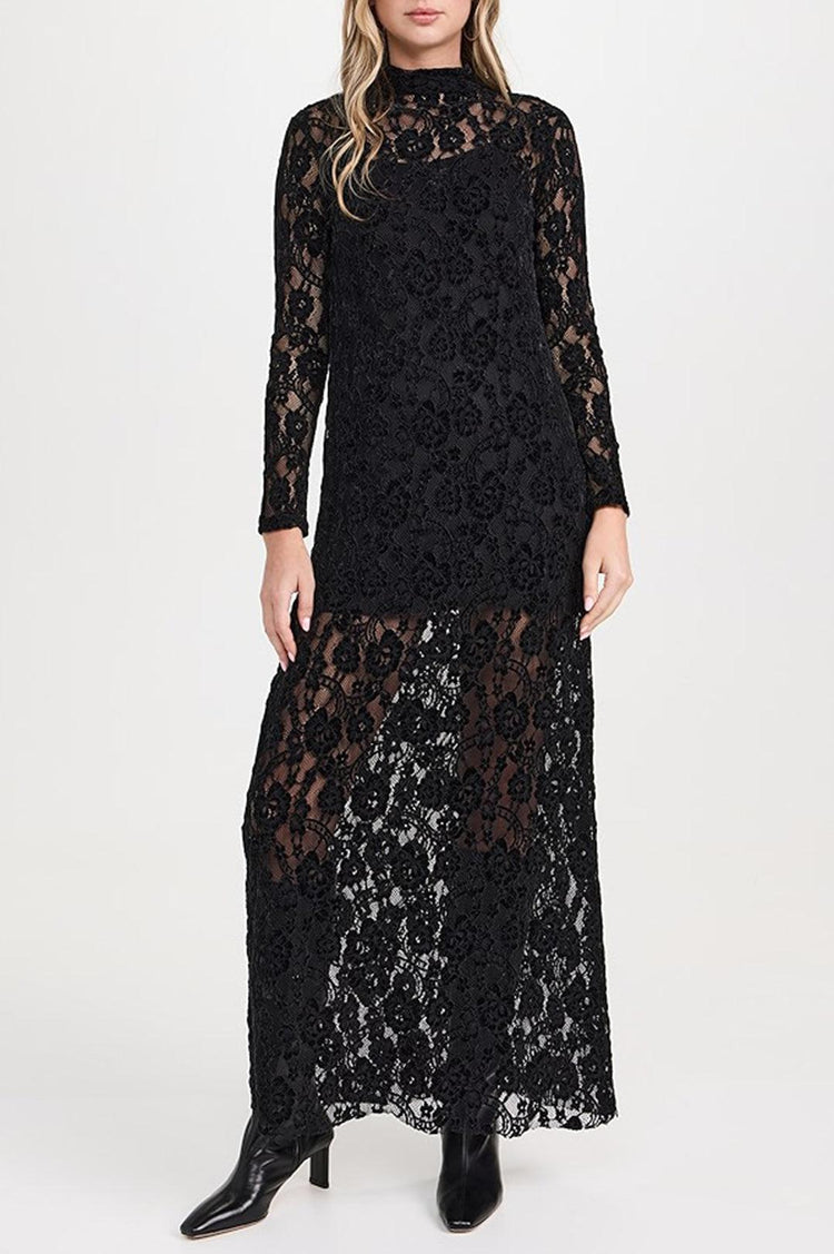 Alohas-Tiban Lace Dress-dgallerystore