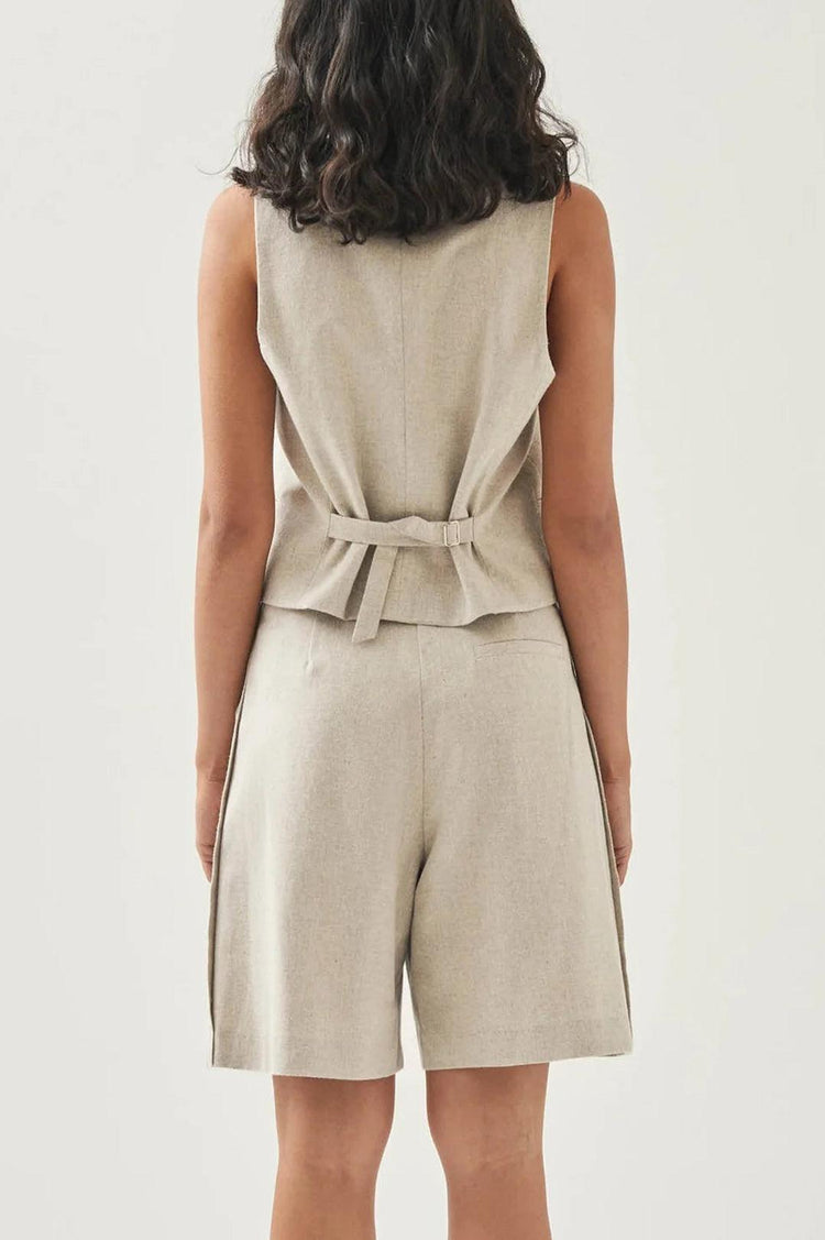 Alohas-Totti Cream Vest-dgallerystore