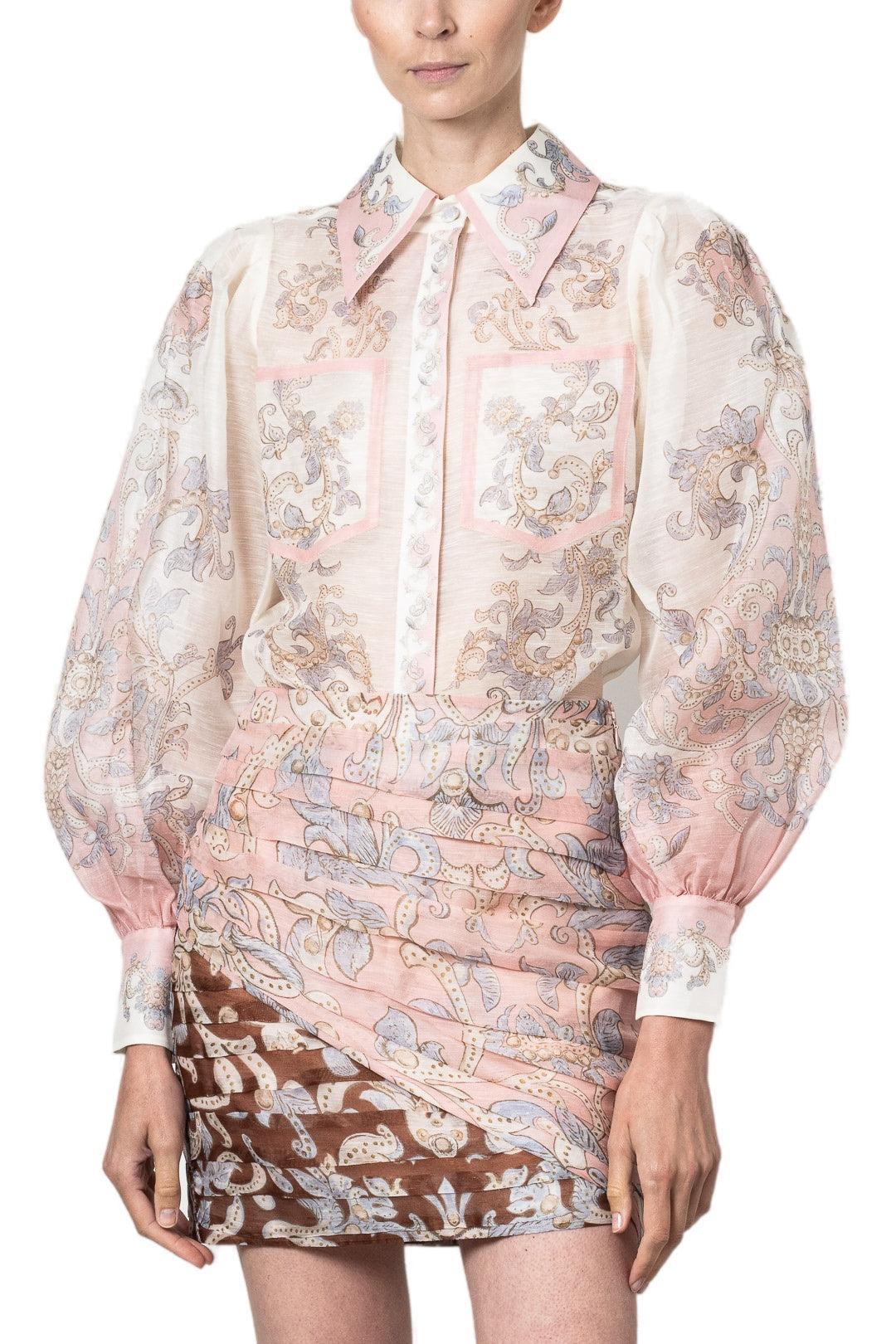 Antipodean-Bittersweet balloon sleeve blouse-dgallerystore