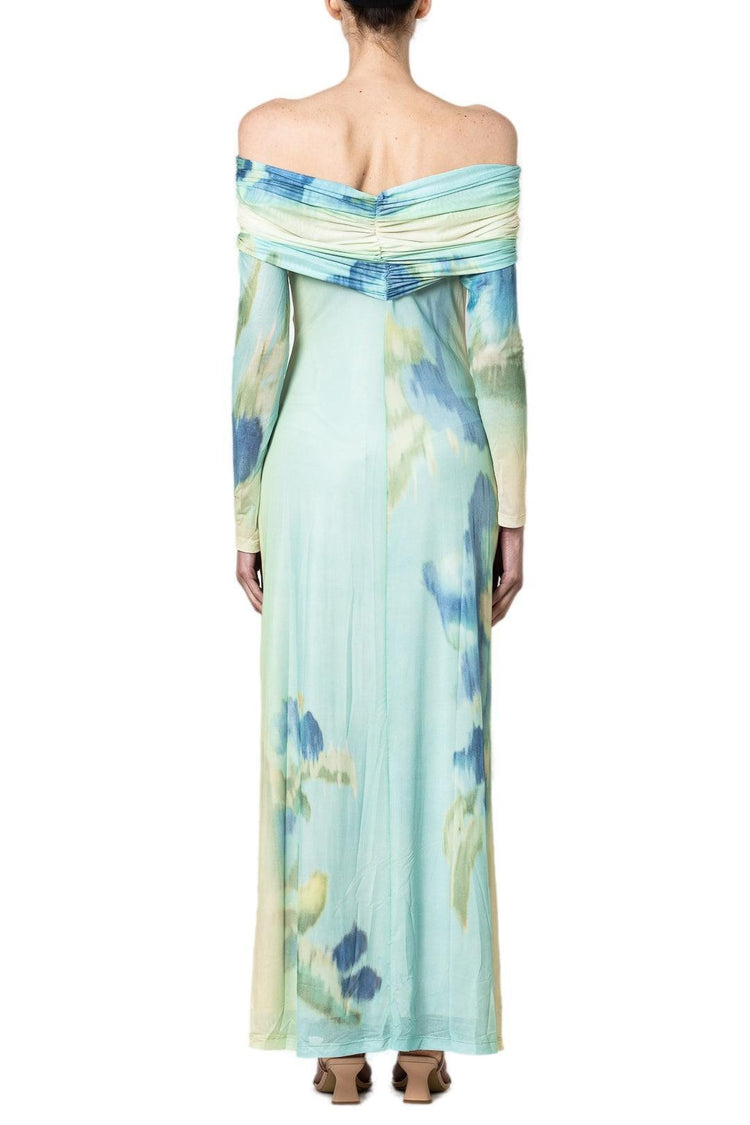 Antipodean-Heartbeats twist gown-dgallerystore