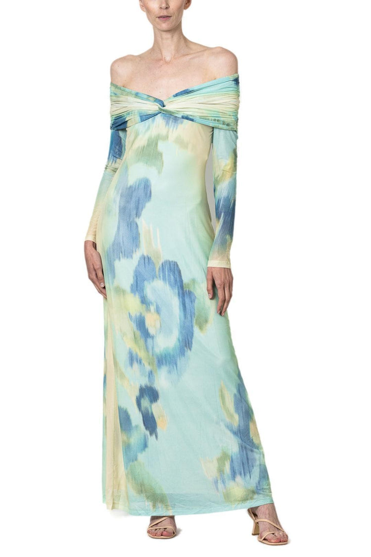 Antipodean-Heartbeats twist gown-dgallerystore