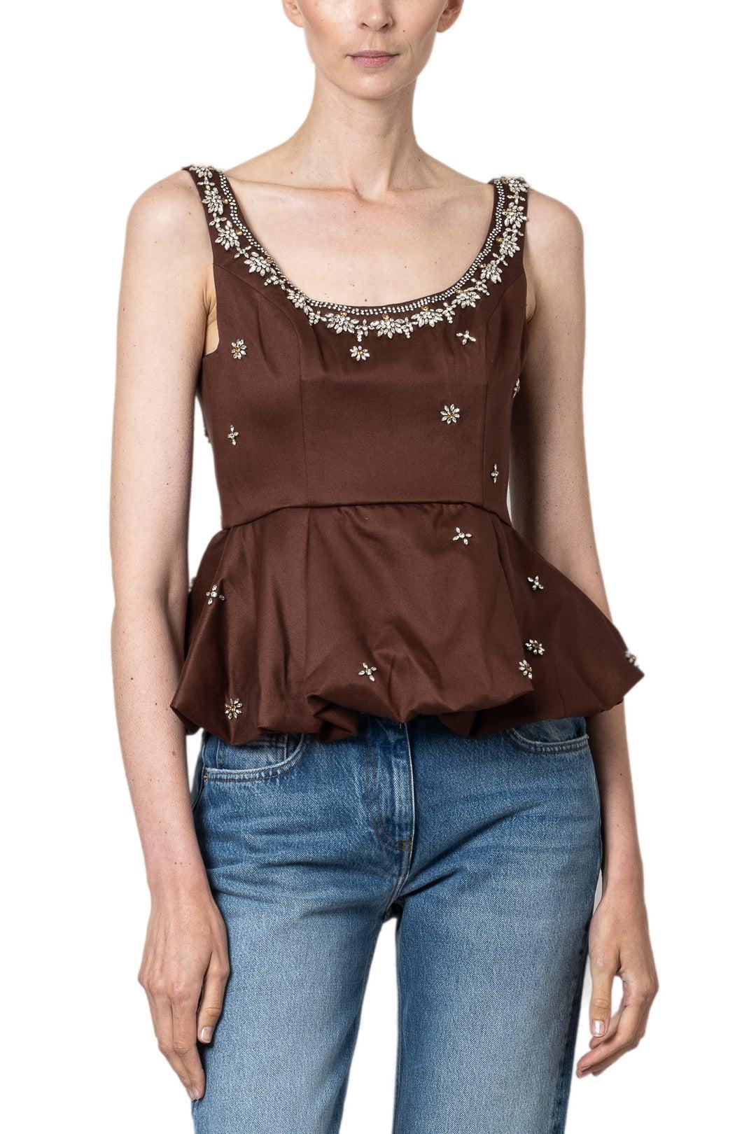 Antipodean-Lovestruck crystal bubble top-dgallerystore