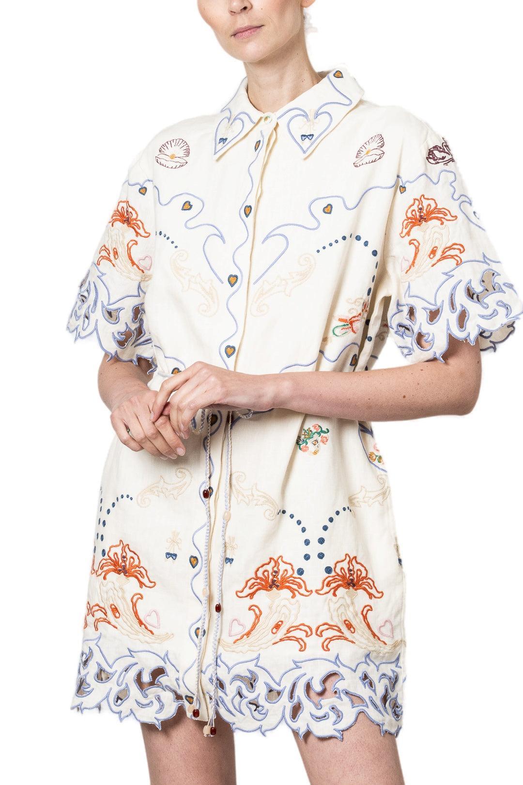 Antipodean-Matchmakers short shirtdress-dgallerystore