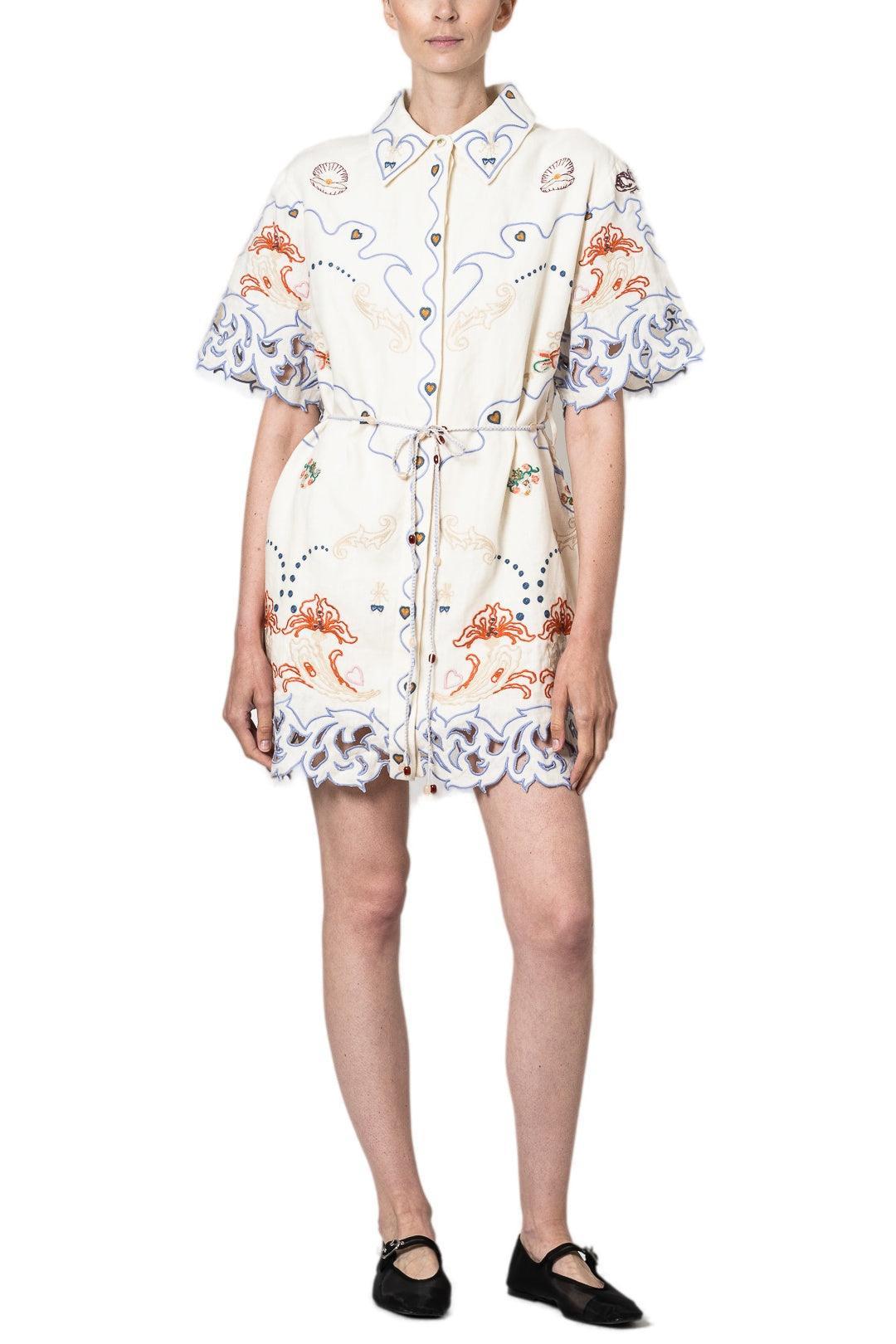 Antipodean-Matchmakers short shirtdress-dgallerystore