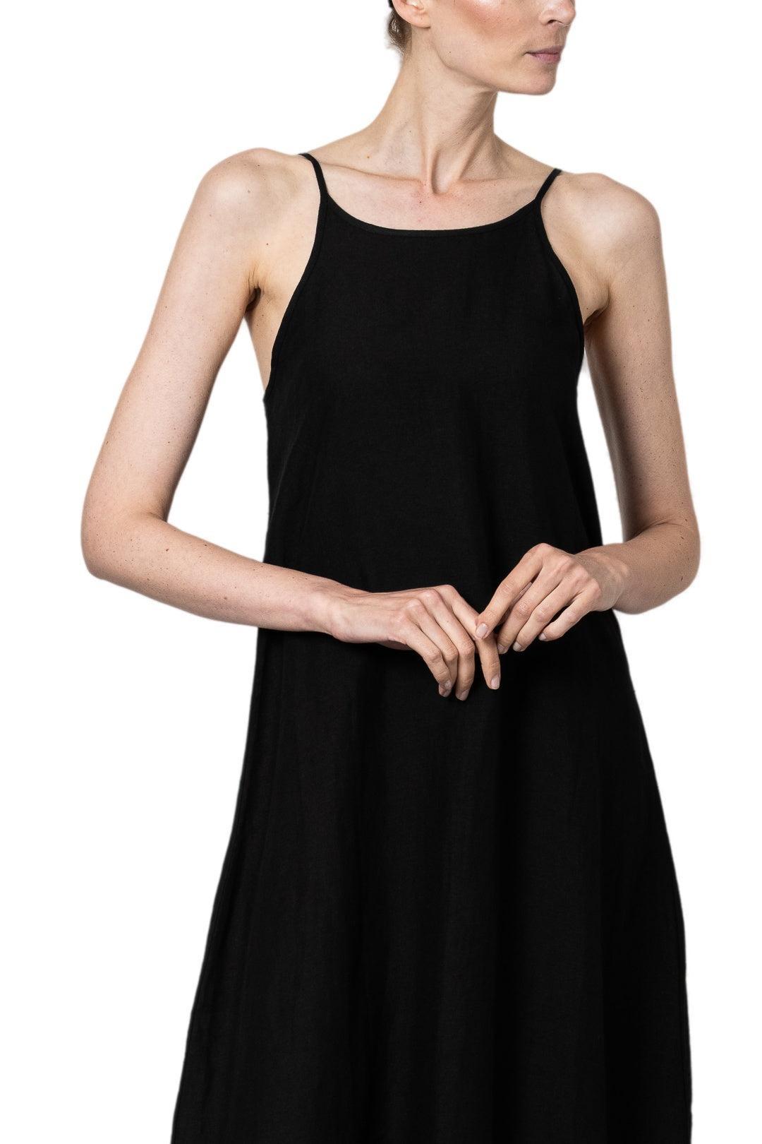 Arkitaip-Gerda fuffled slip dress-dgallerystore