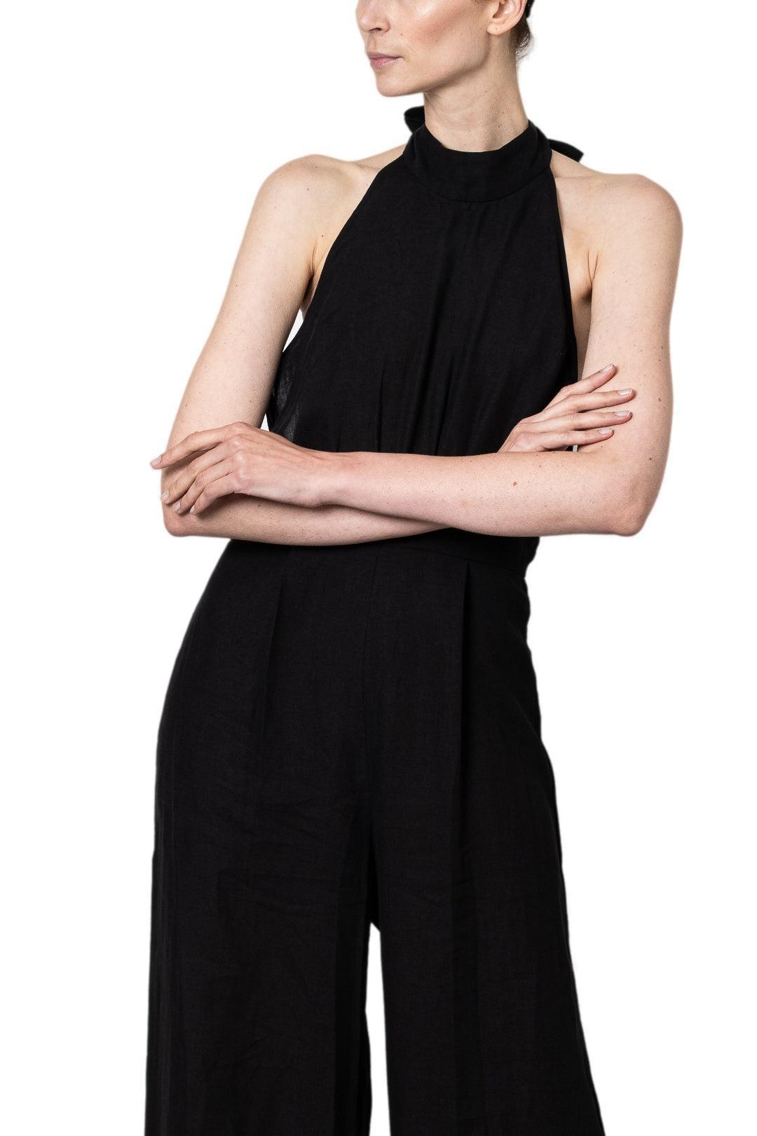 Arkitaip-Sofia halterneck jumpsuit-dgallerystore