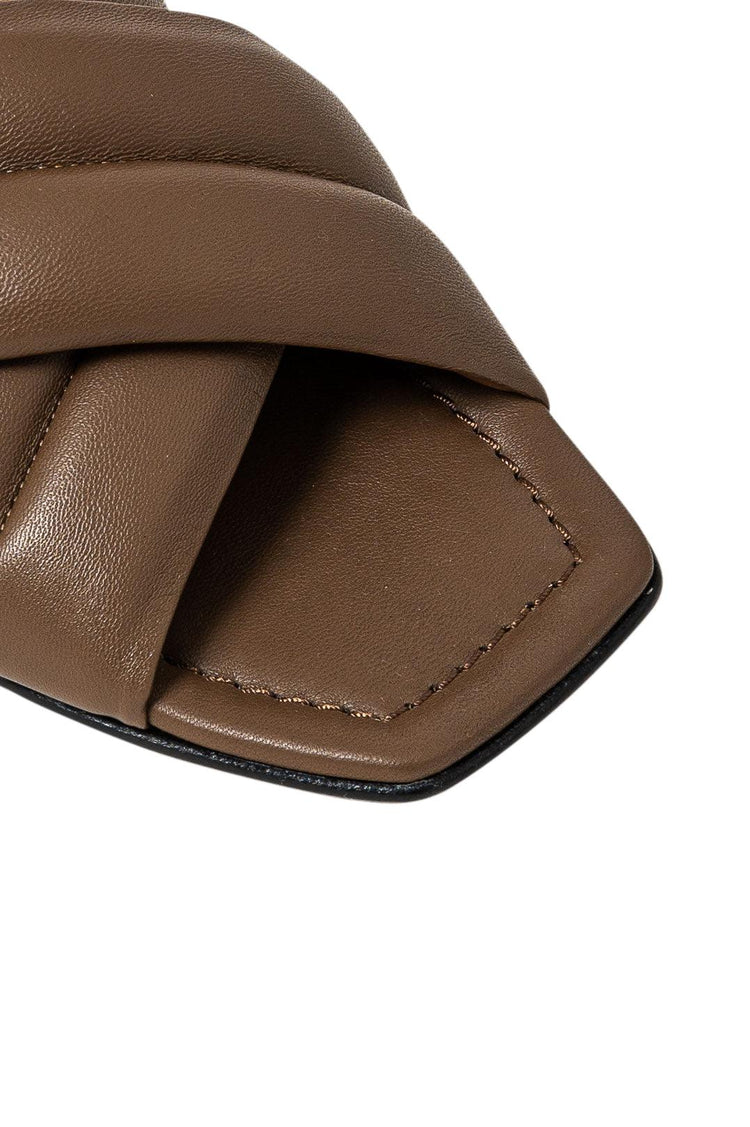 Atp Atelier-Cotti nappa flat sandals-dgallerystore