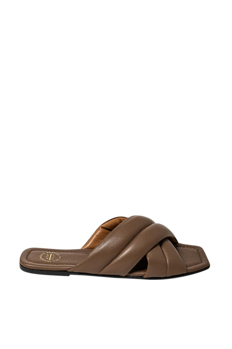 Atp Atelier-Cotti nappa flat sandals-dgallerystore