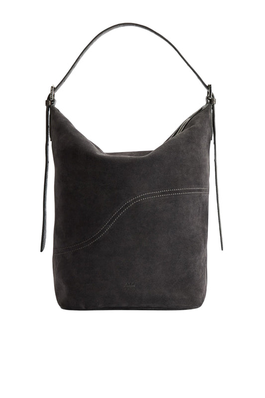 Atp Atelier-Tolve peltro suede printed lizard tote bag-dgallerystore