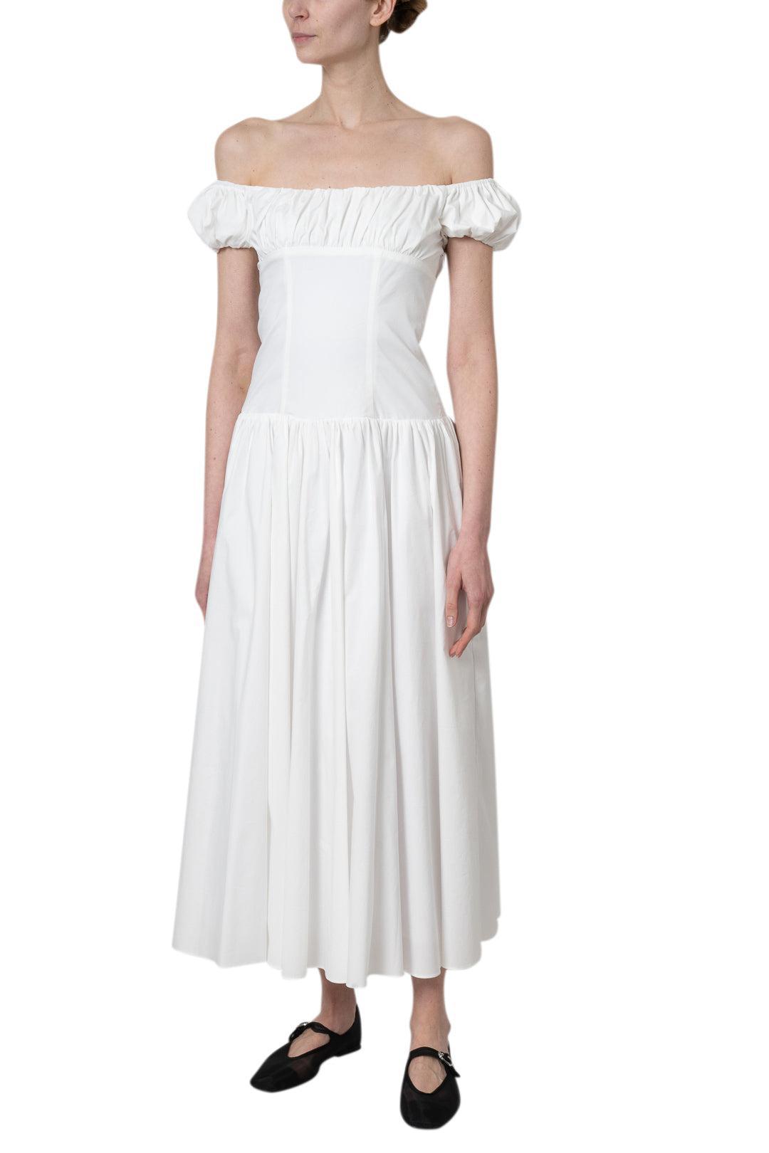 Caroline Constas - Augusta drop waist maxi dress - D986ISSS25 "D___GALLERY" Caroline Constas - Augusta drop waist maxi dress - D986ISSS25 "D___GALLERY"