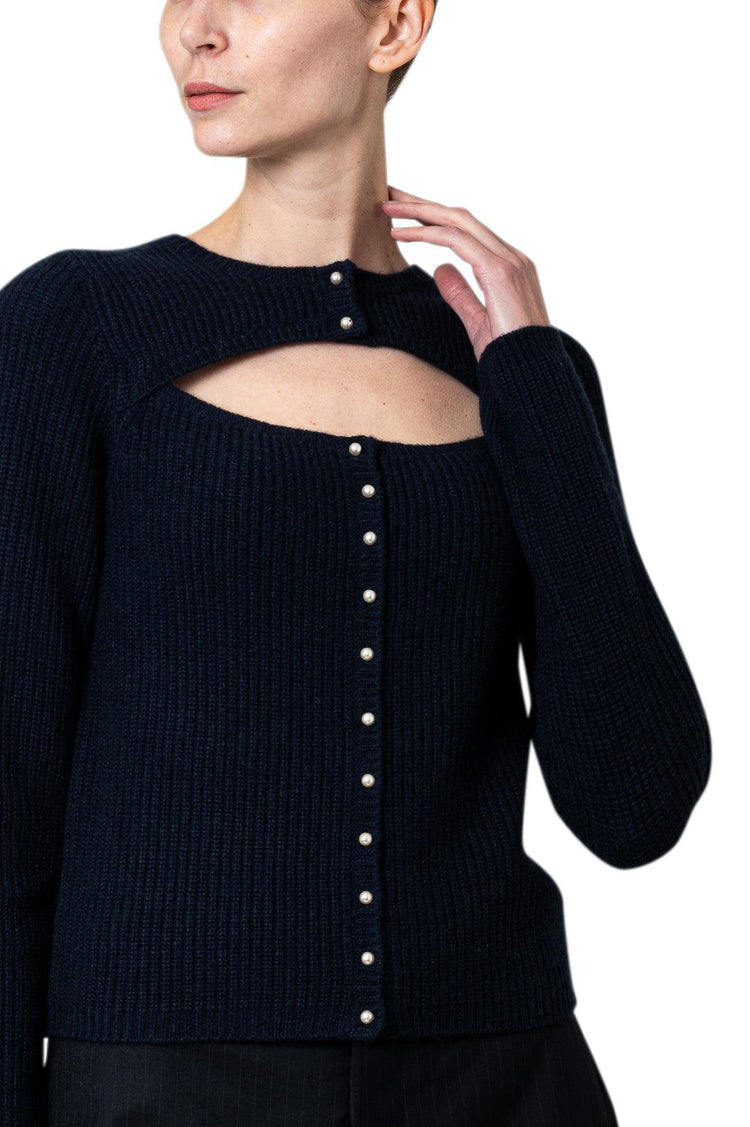 Custommade-Viah Knit Cardigan-dgallerystore