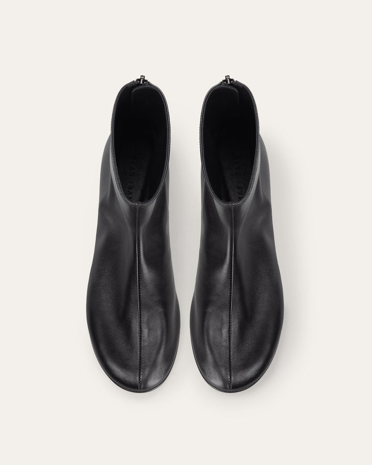 Dear Frances-Balla bootie black leather-dgallerystore