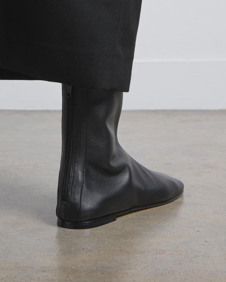 Dear Frances-Balla bootie black leather-dgallerystore