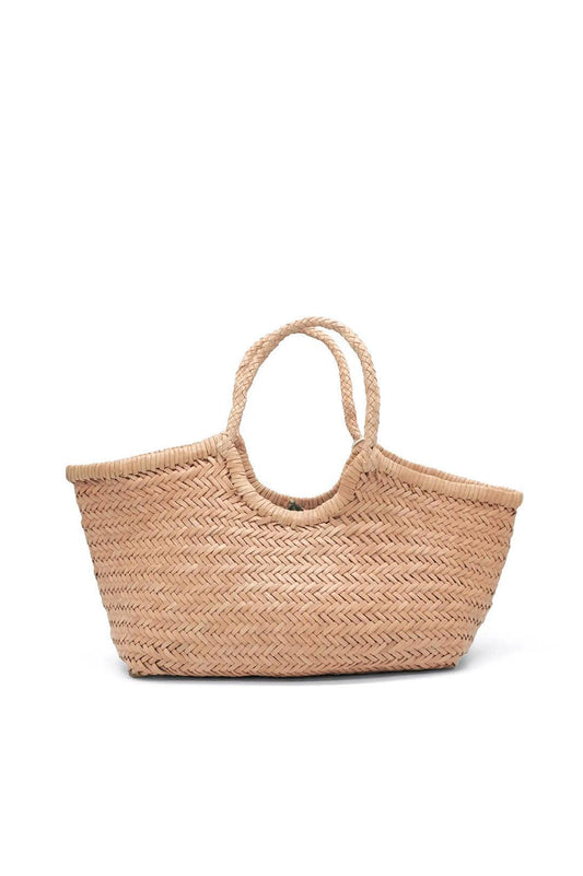 Dragon Diffusion-Nantucket big natural woven leather bag handmade-dgallerystore
