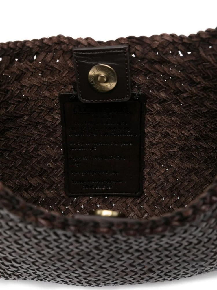 Dragon Diffusion-Nova luna shoulder bag dark brown-dgallerystore