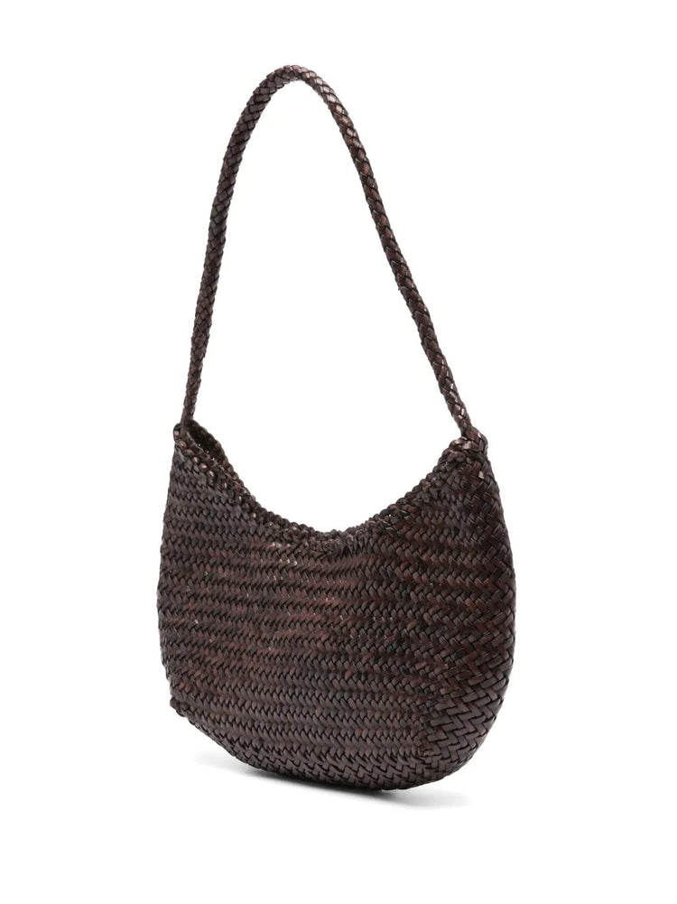 Dragon Diffusion-Nova luna shoulder bag dark brown-dgallerystore
