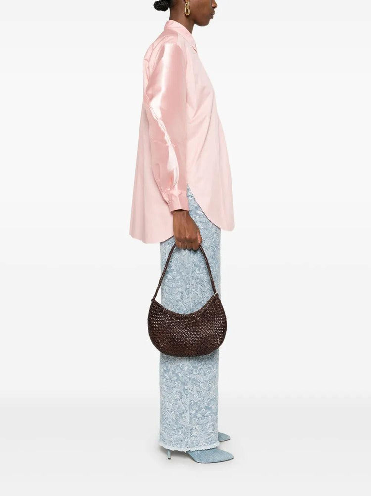 Dragon Diffusion-Nova luna shoulder bag dark brown-dgallerystore