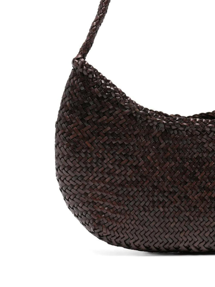 Dragon Diffusion-Nova luna shoulder bag dark brown-dgallerystore