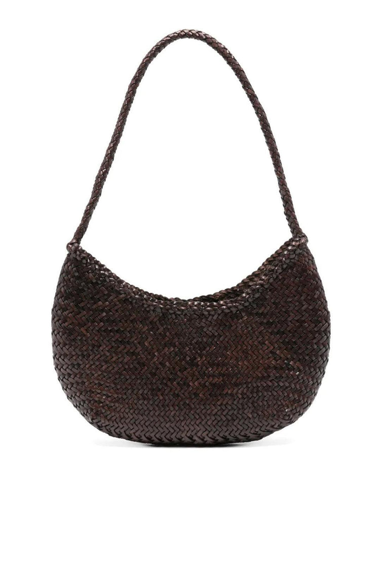Dragon Diffusion-Nova luna shoulder bag dark brown-dgallerystore
