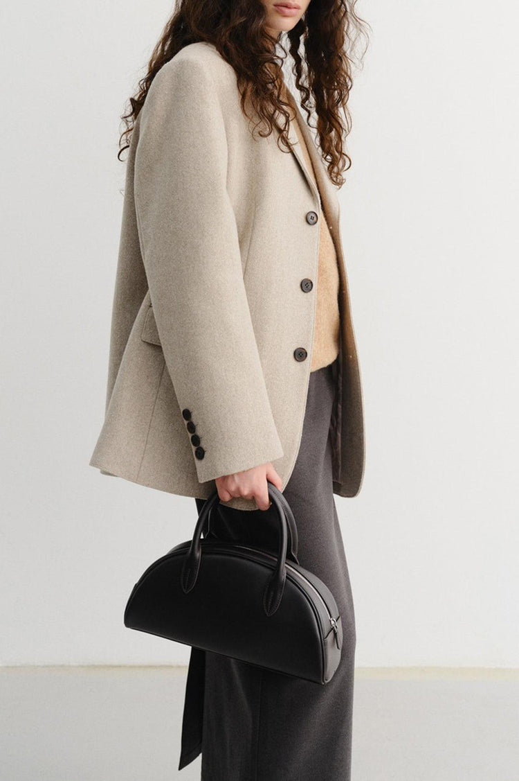 Dunst-Classic bowling bag deep brown-dgallerystore