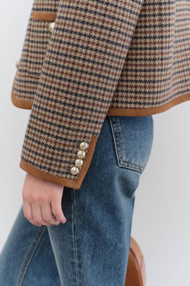 Dunst-Classic tweed jacket check-dgallerystore