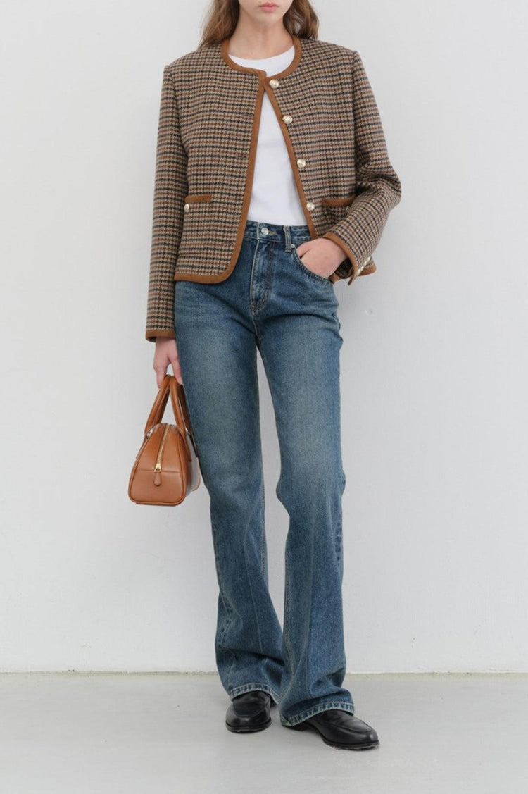 Dunst-Classic tweed jacket check-dgallerystore