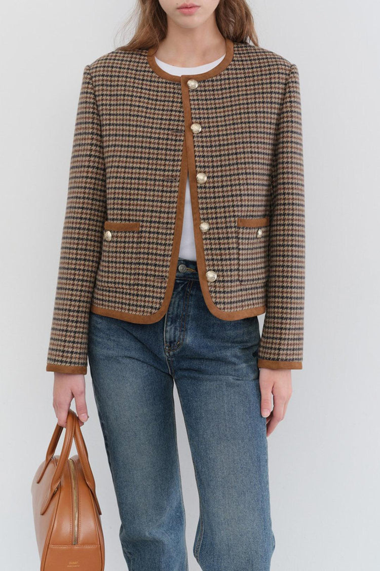Dunst-Classic tweed jacket check-dgallerystore