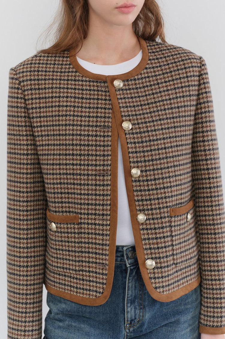 Dunst-Classic tweed jacket check-dgallerystore