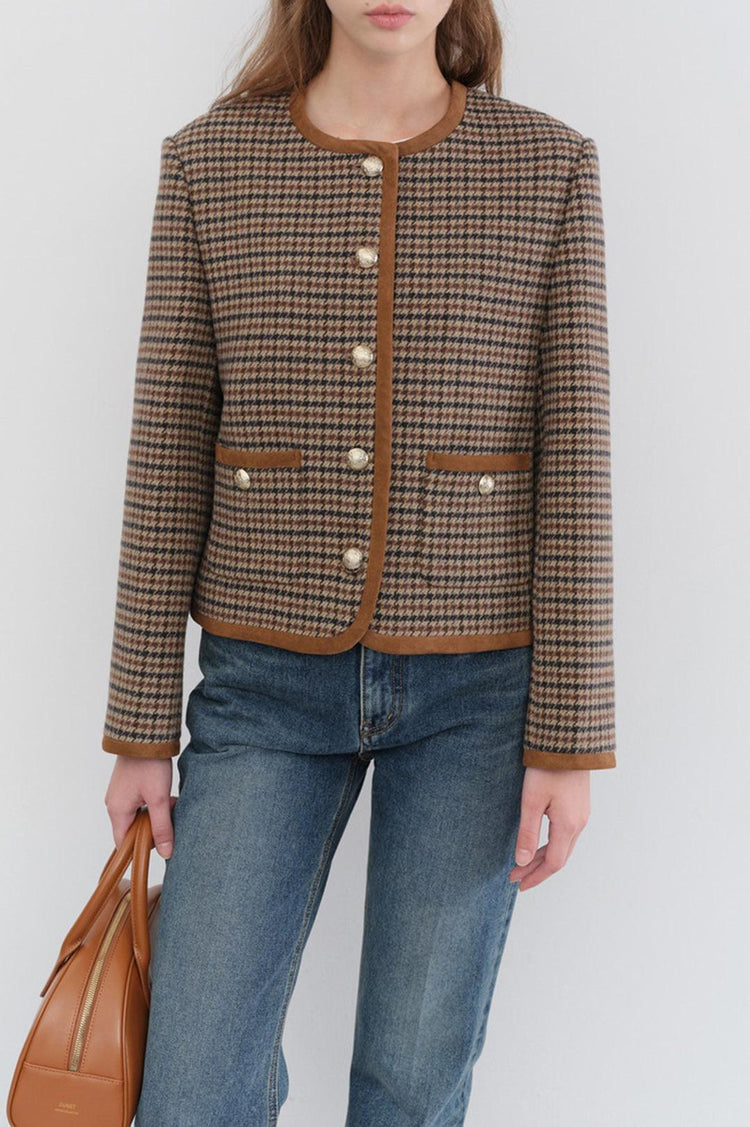 Dunst-Classic tweed jacket check-dgallerystore