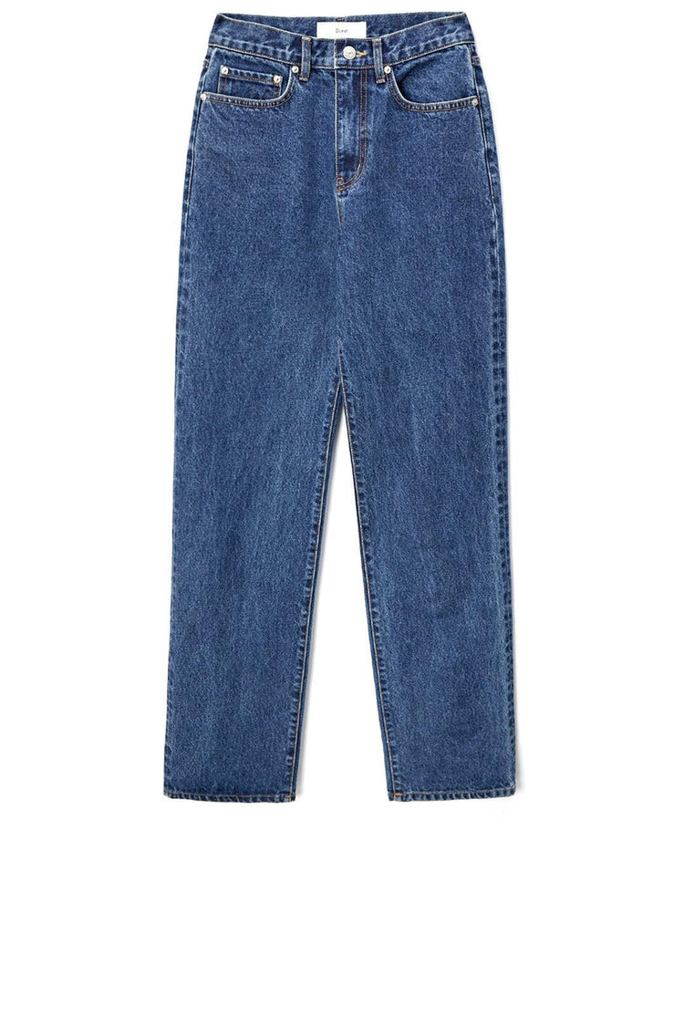 Dunst-Essential straight full length jeans classic blue-dgallerystore