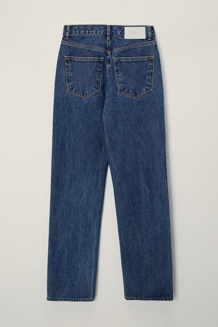 Dunst-Essential straight full length jeans classic blue-dgallerystore