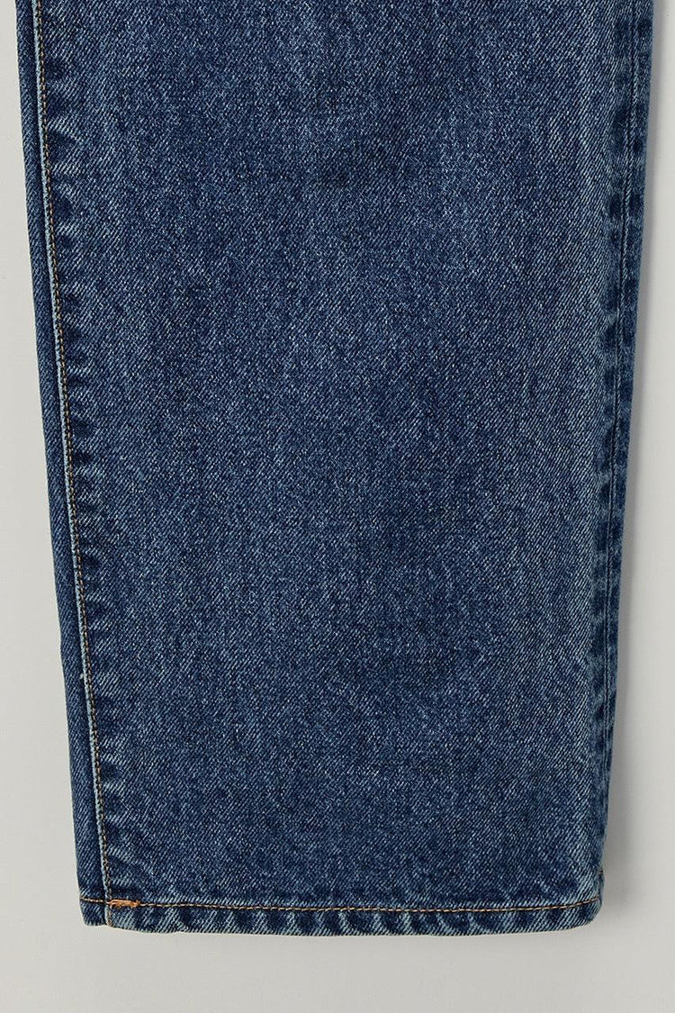 Dunst-Essential straight full length jeans classic blue-dgallerystore