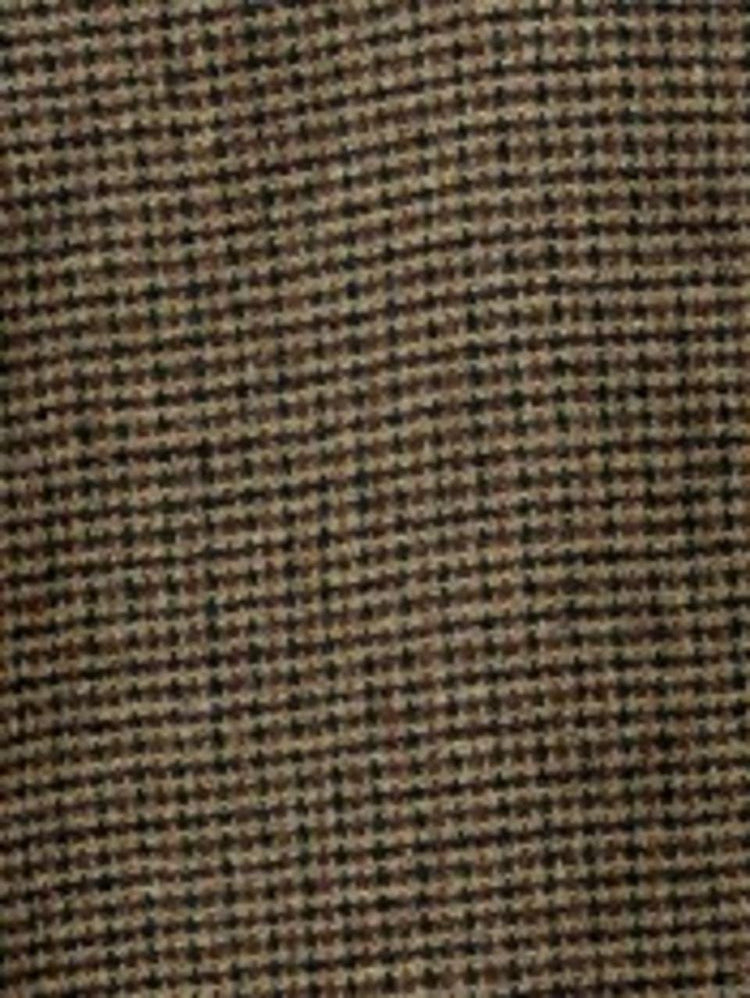 Dunst-Unisex classic 2 button wool blazer brown check-dgallerystore