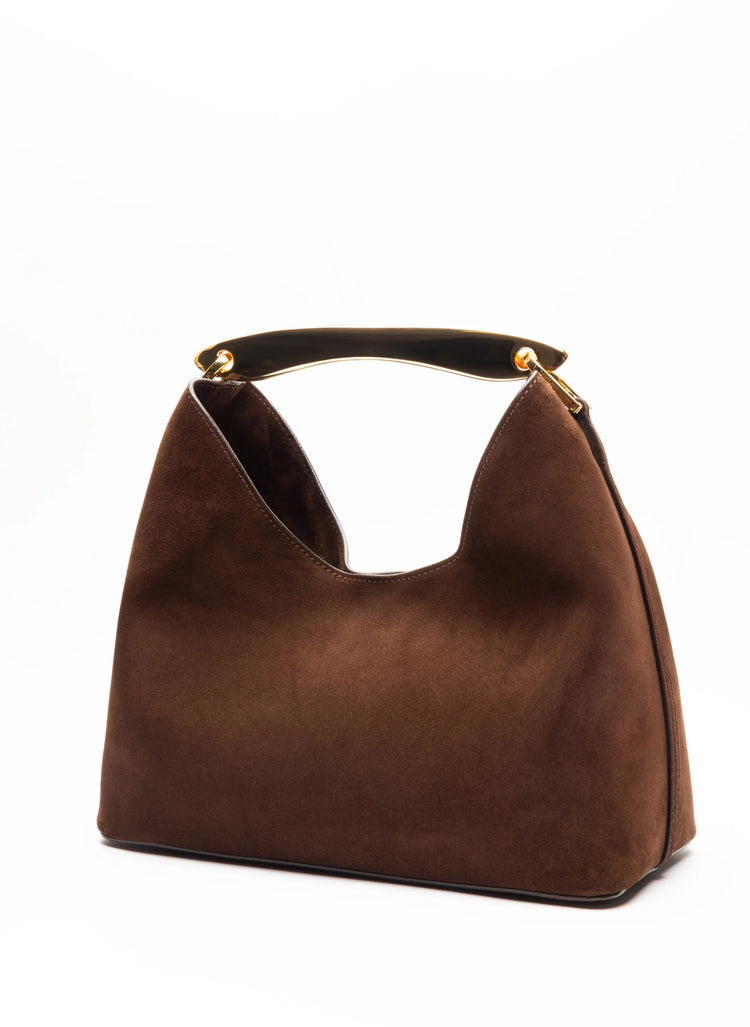 Elleme-Boomerang Suede Brownie-dgallerystore