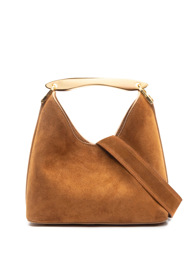 Elleme-Boomerang Suede Cognac-dgallerystore