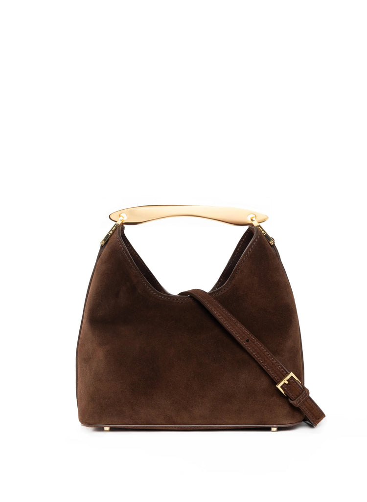 Elleme-Small Boomerang Suede Brownie-dgallerystore