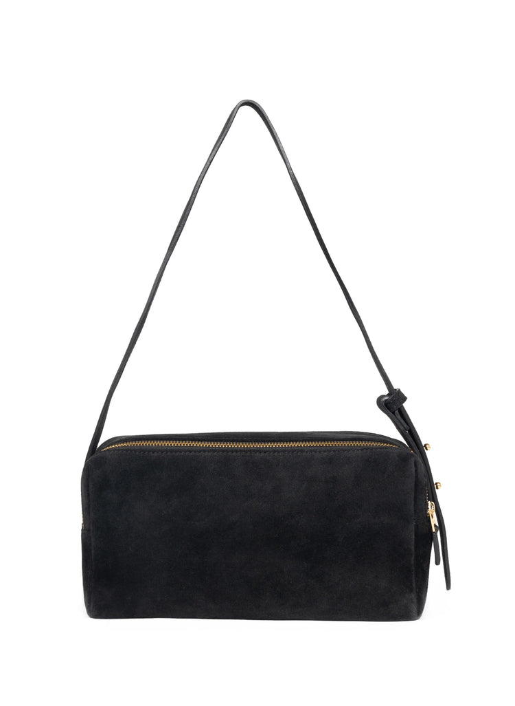 Elleme-Trousse Suede Black-dgallerystore